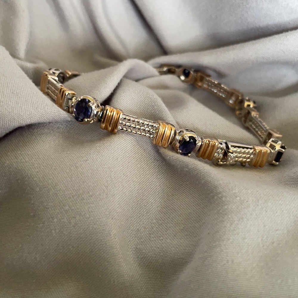 Amethyst Tennis Bracelet